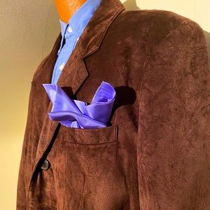 Jones New York mens suede blazer timeless fashion